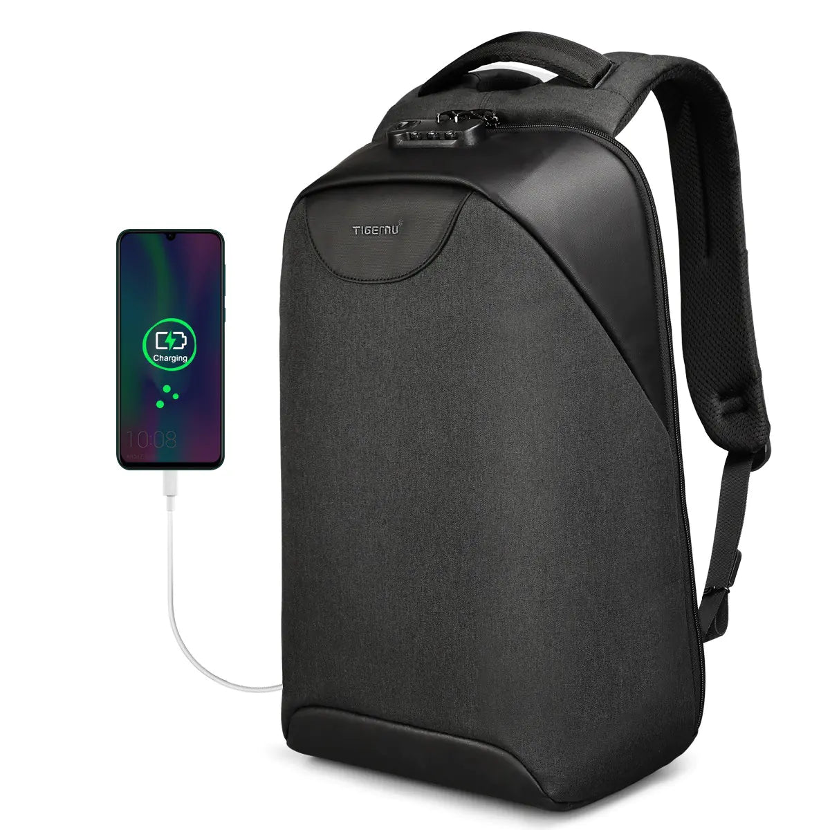 Multifunctional Anti-theft Business Backpack with Lock