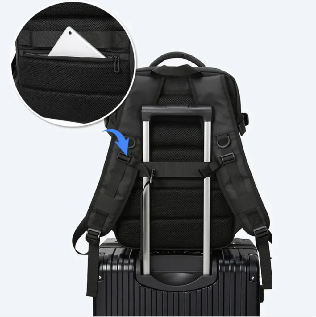 Expandable Waterproof Business Laptop Backpack