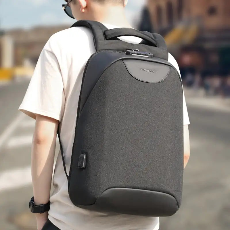 Multifunctional Anti-theft Business Backpack with Lock
