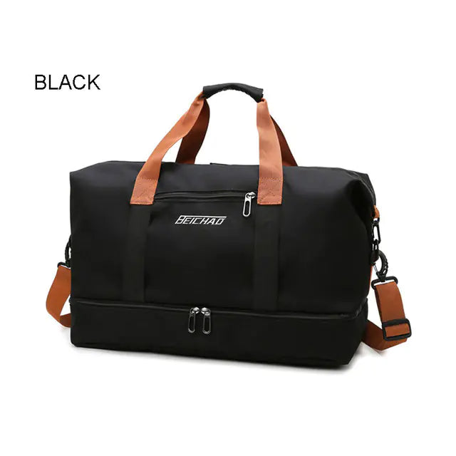 Large Capacity Waterproof Men's Travel Gym Bag