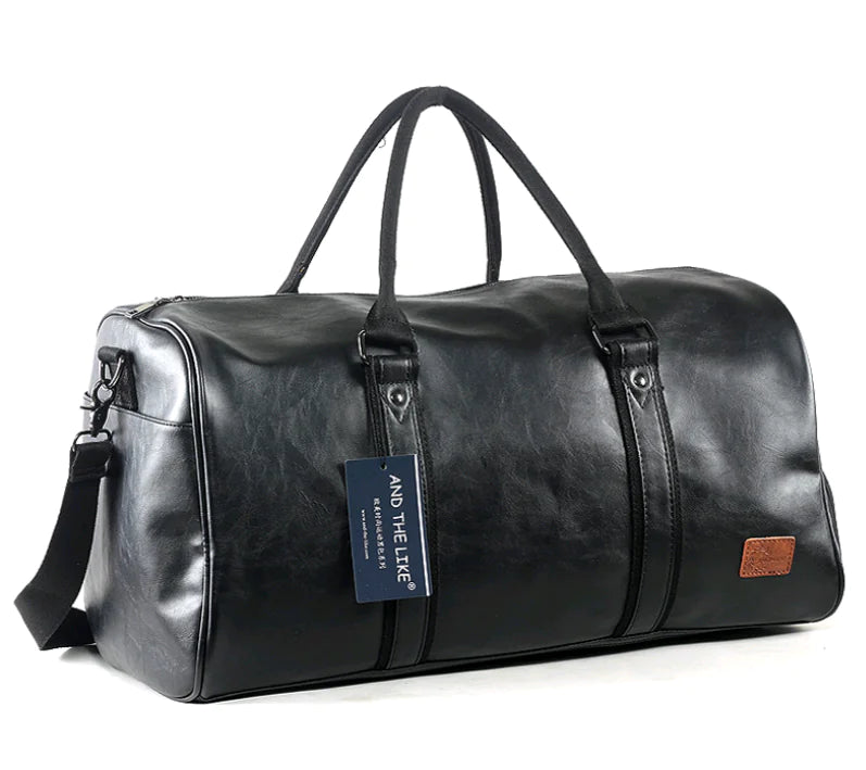 Men's Large Capacity Travel Bag - Casual Tote & Crossbody