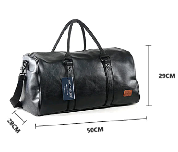 Men's Large Capacity Travel Bag - Casual Tote & Crossbody