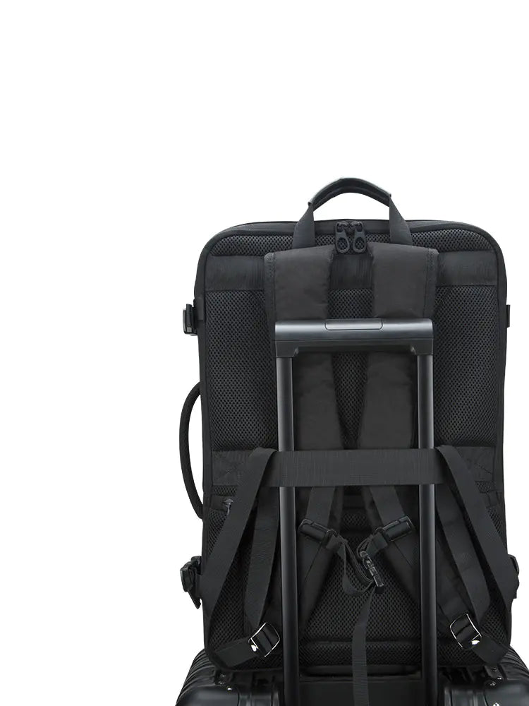 Men's Business Travel Backpack - Large Capacity 17" Laptop