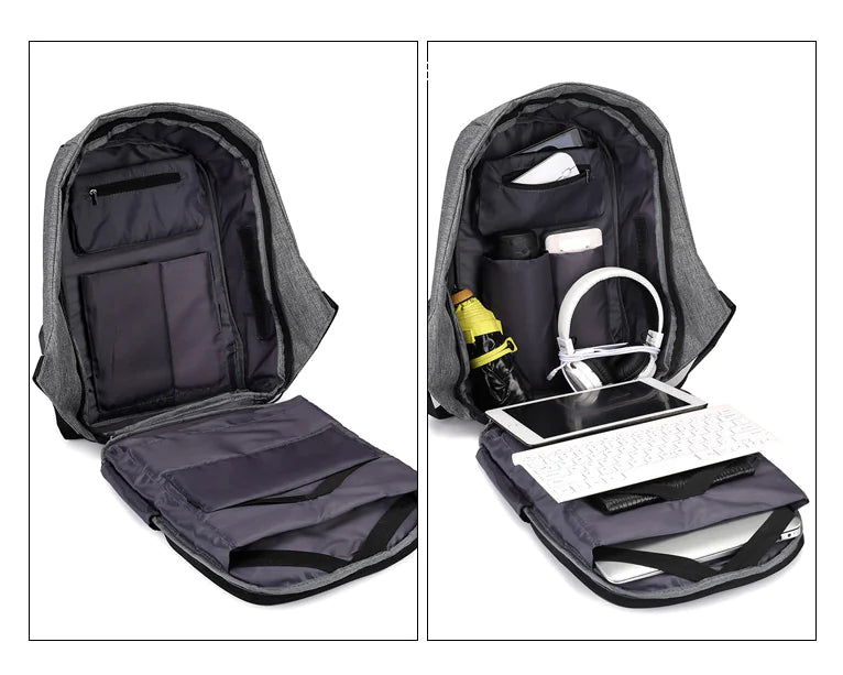 Anti-Theft Multifunctional Laptop Fashion Backpack