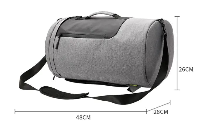 Large Capacity Waterproof Men's Gym Bag - Travel Bag