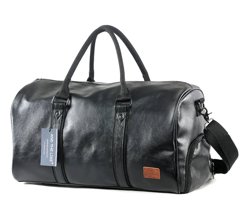 Men's Large Capacity Travel Bag - Casual Tote & Crossbody