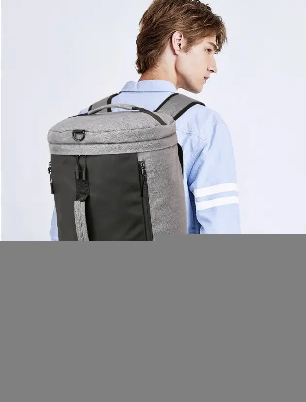 Large Capacity Waterproof Men's Gym Bag - Travel Bag