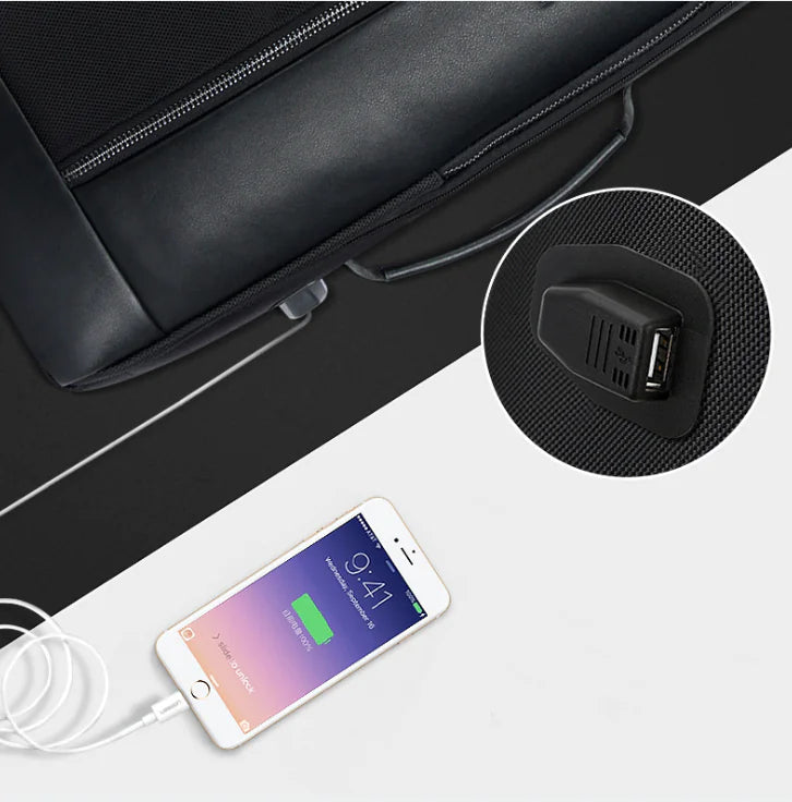 Anti-theft Men's Laptop Backpack (Dual Shoulder Design)