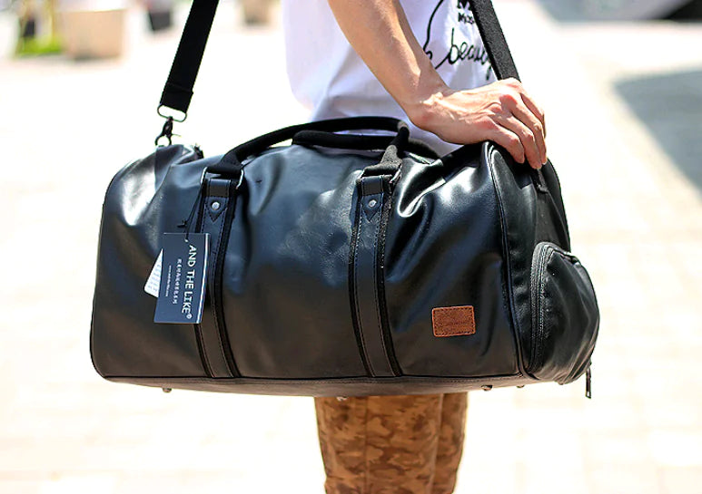 Men's Large Capacity Travel Bag - Casual Tote & Crossbody